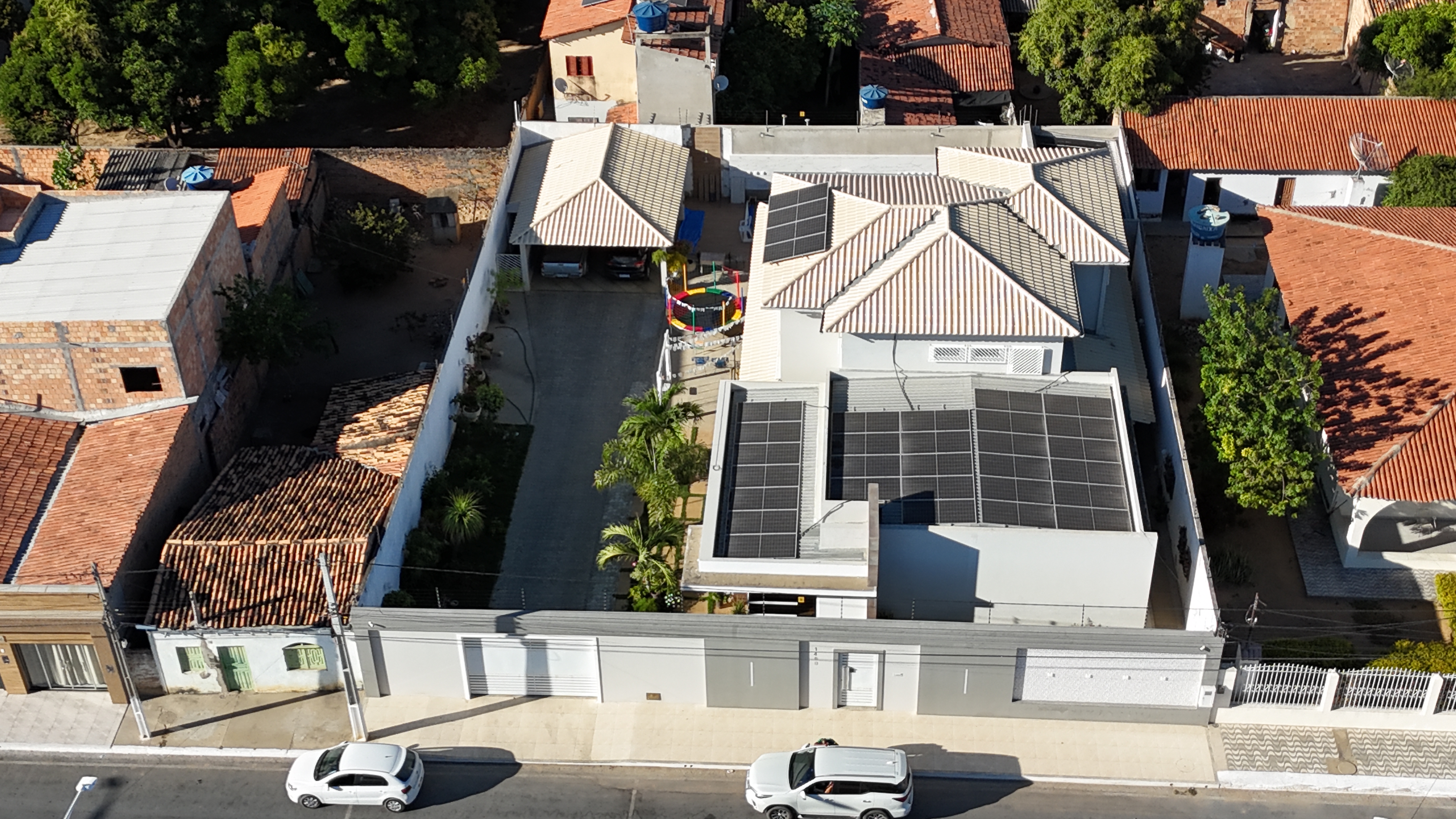 Instalação de energia solar