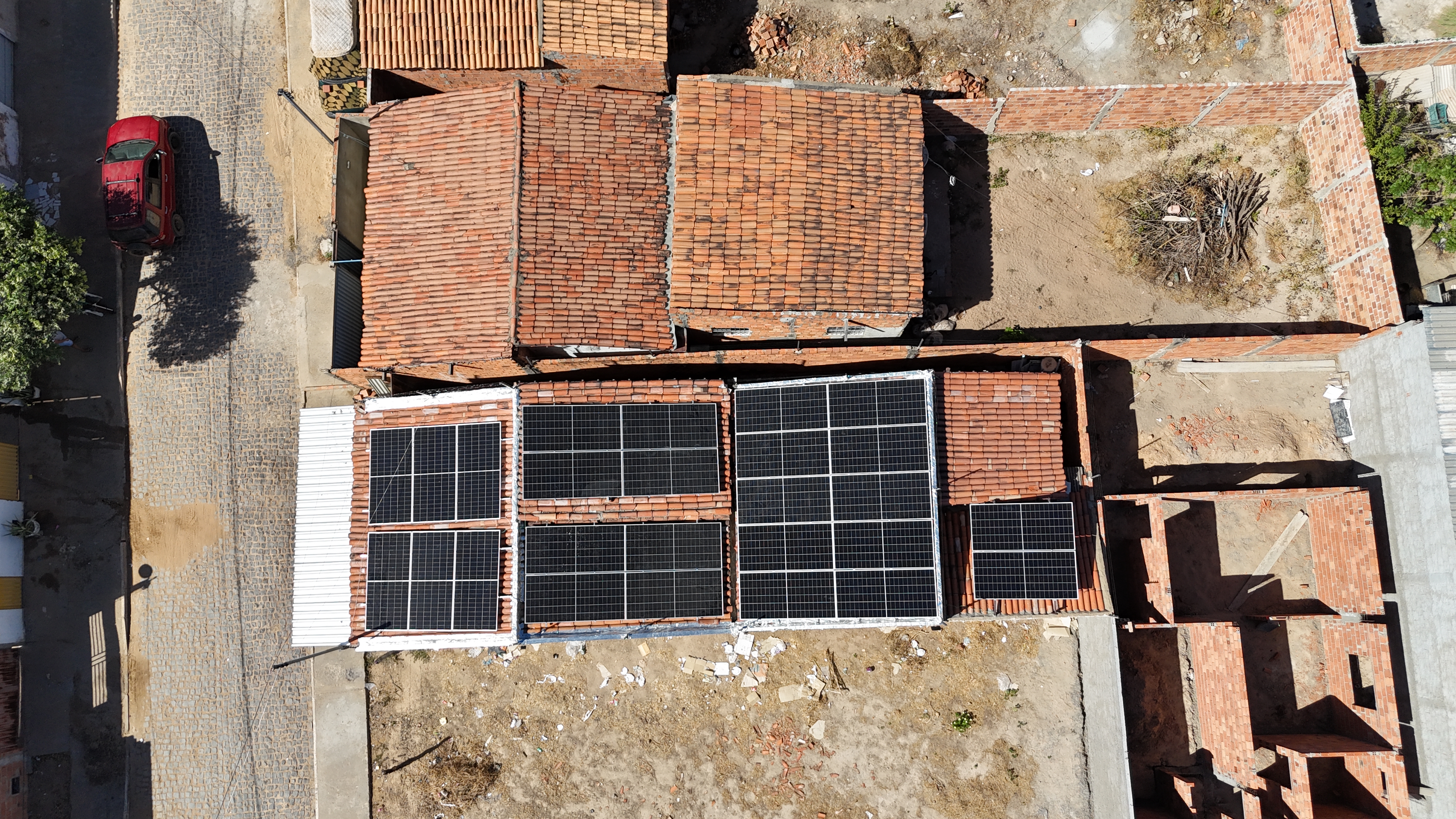 Instalação de energia solar