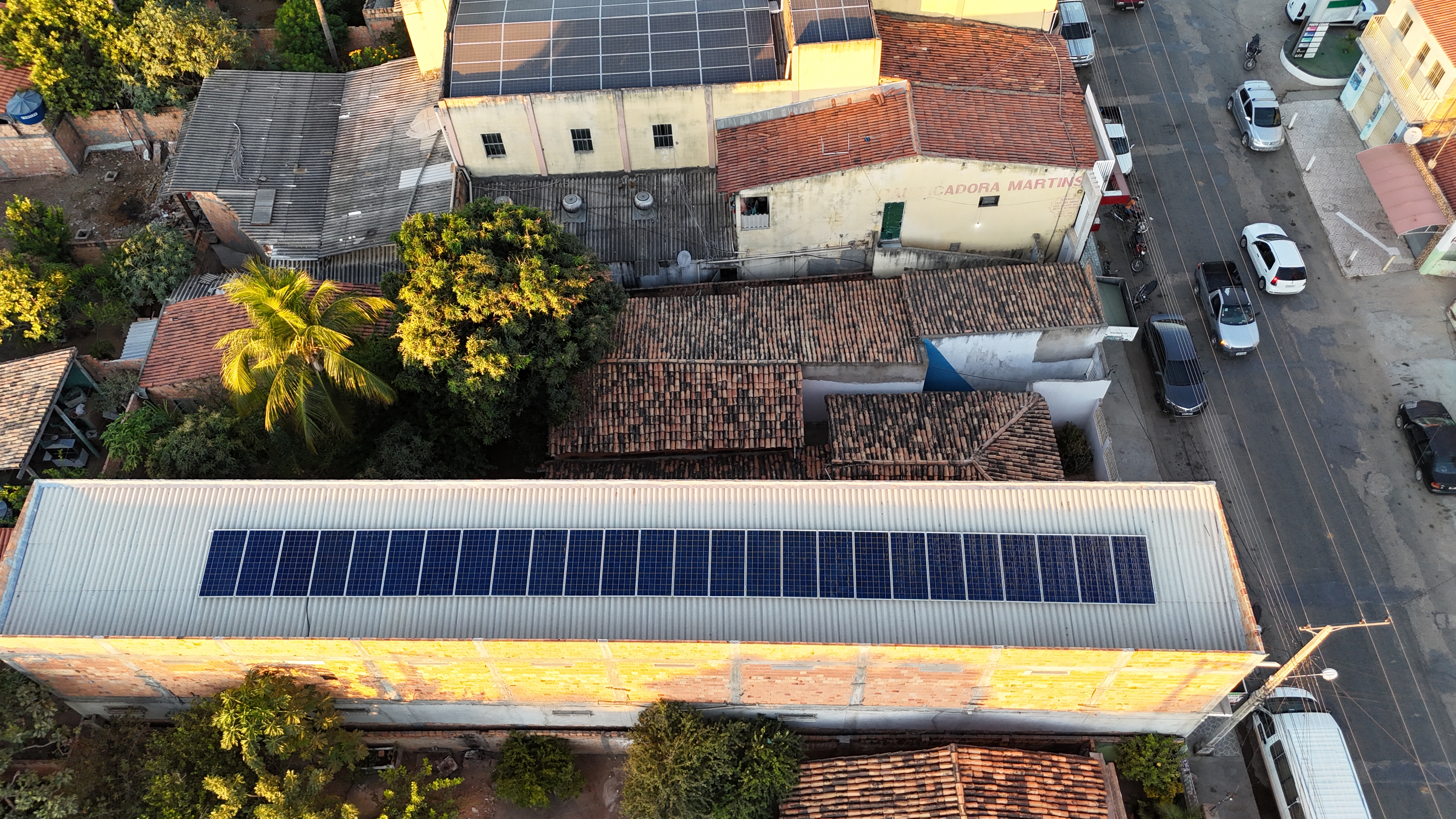 Instalação de energia solar