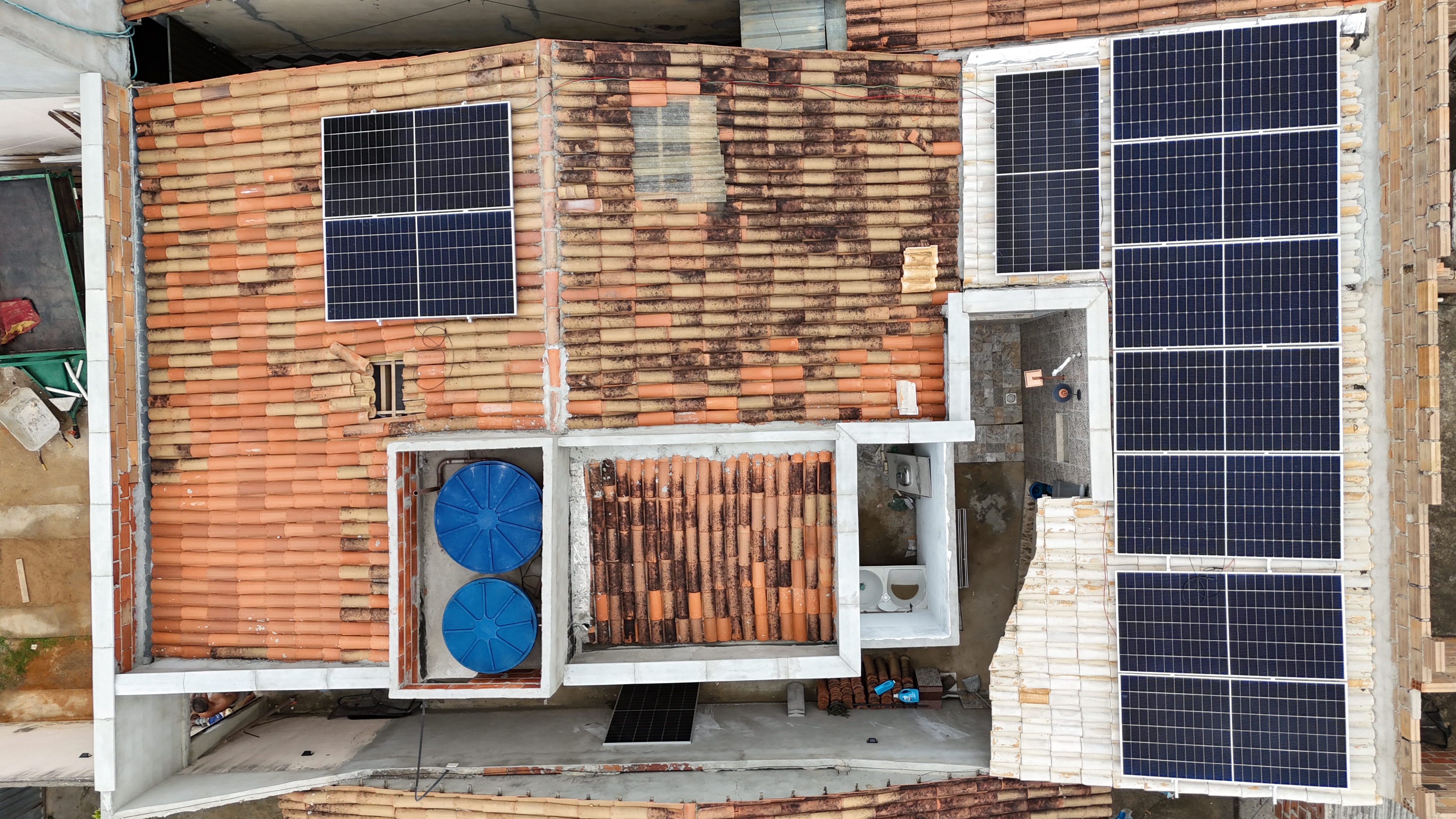 Instalação de energia solar