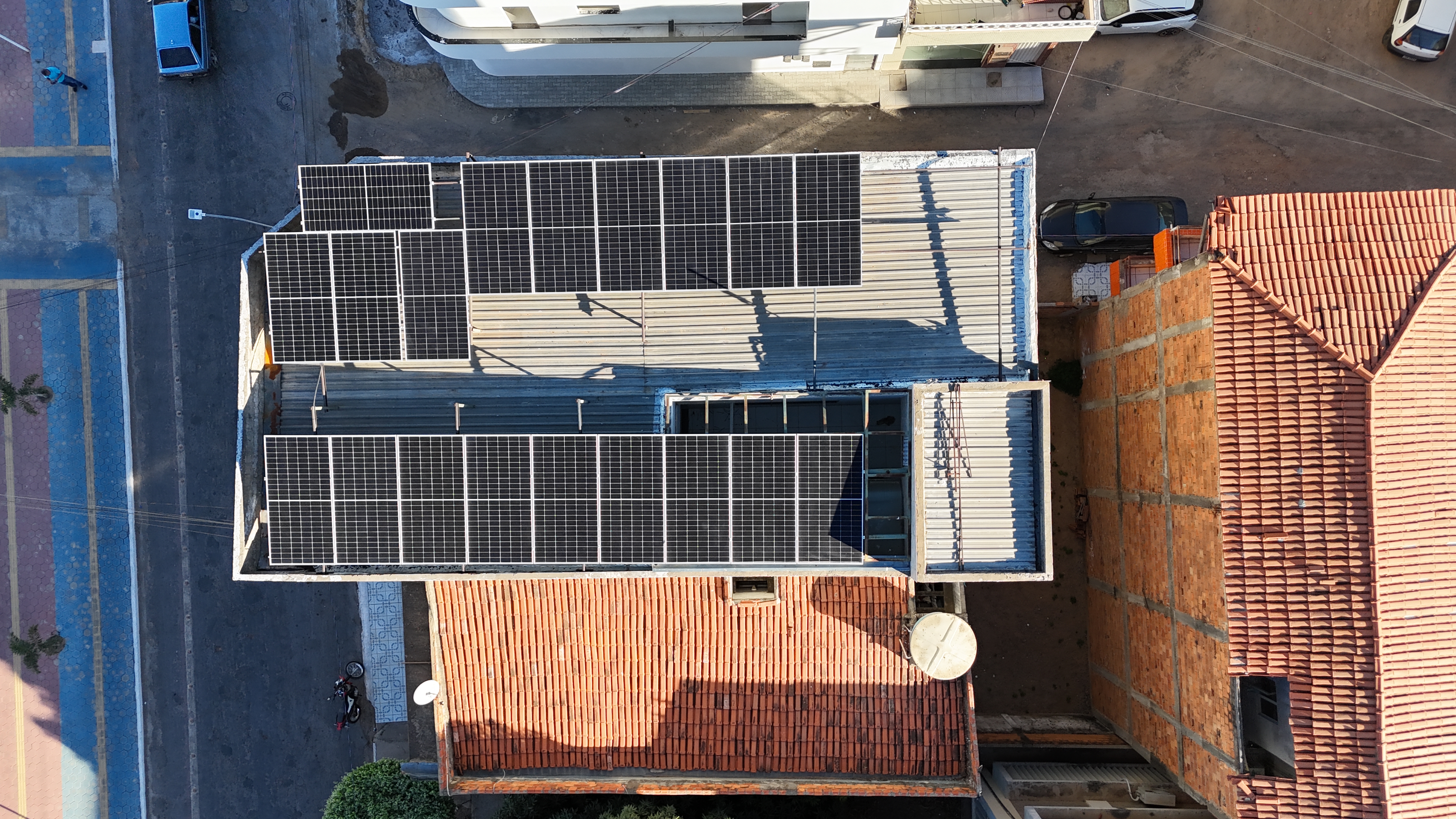 Instalação de energia solar