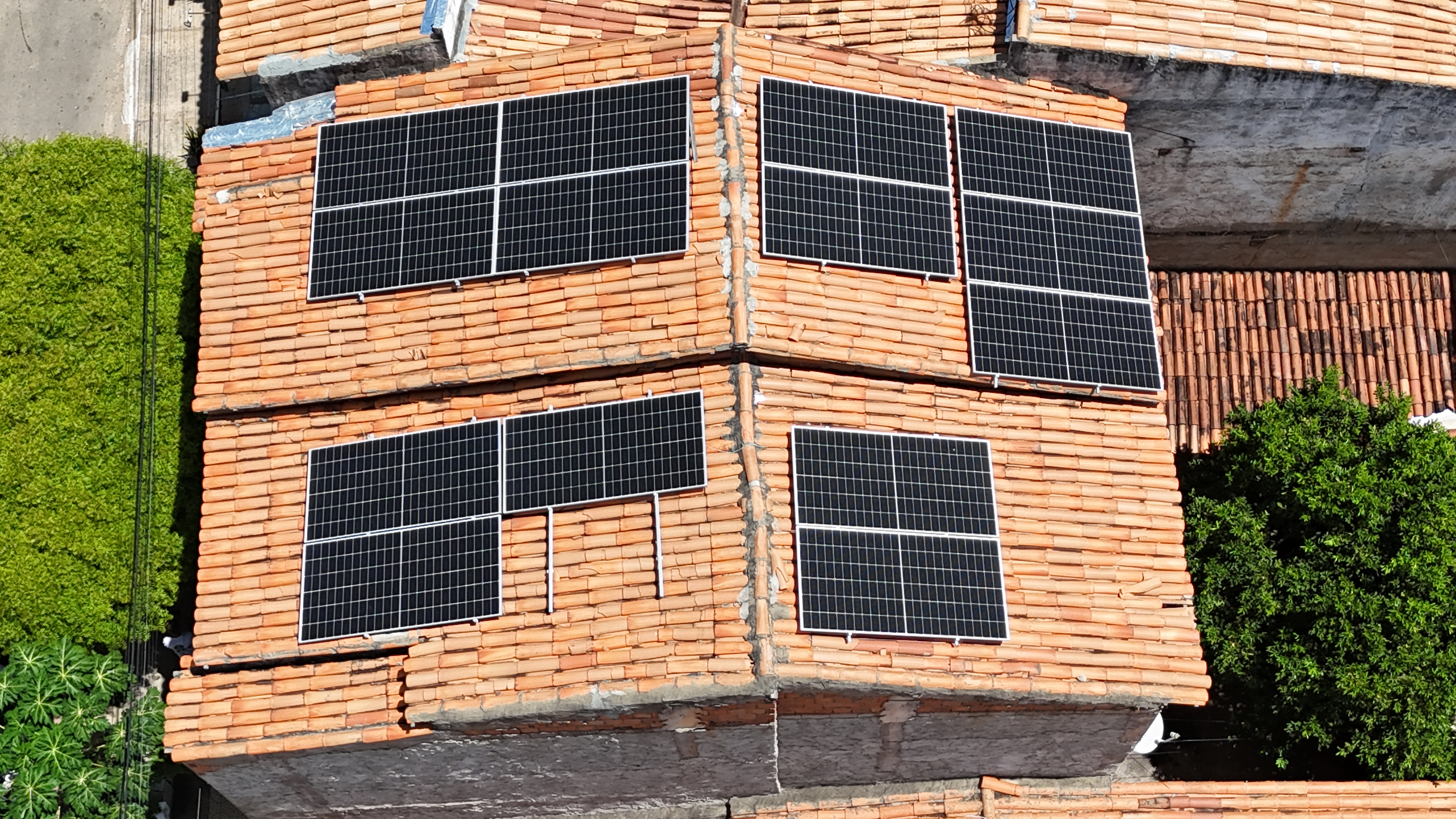 Instalação de energia solar