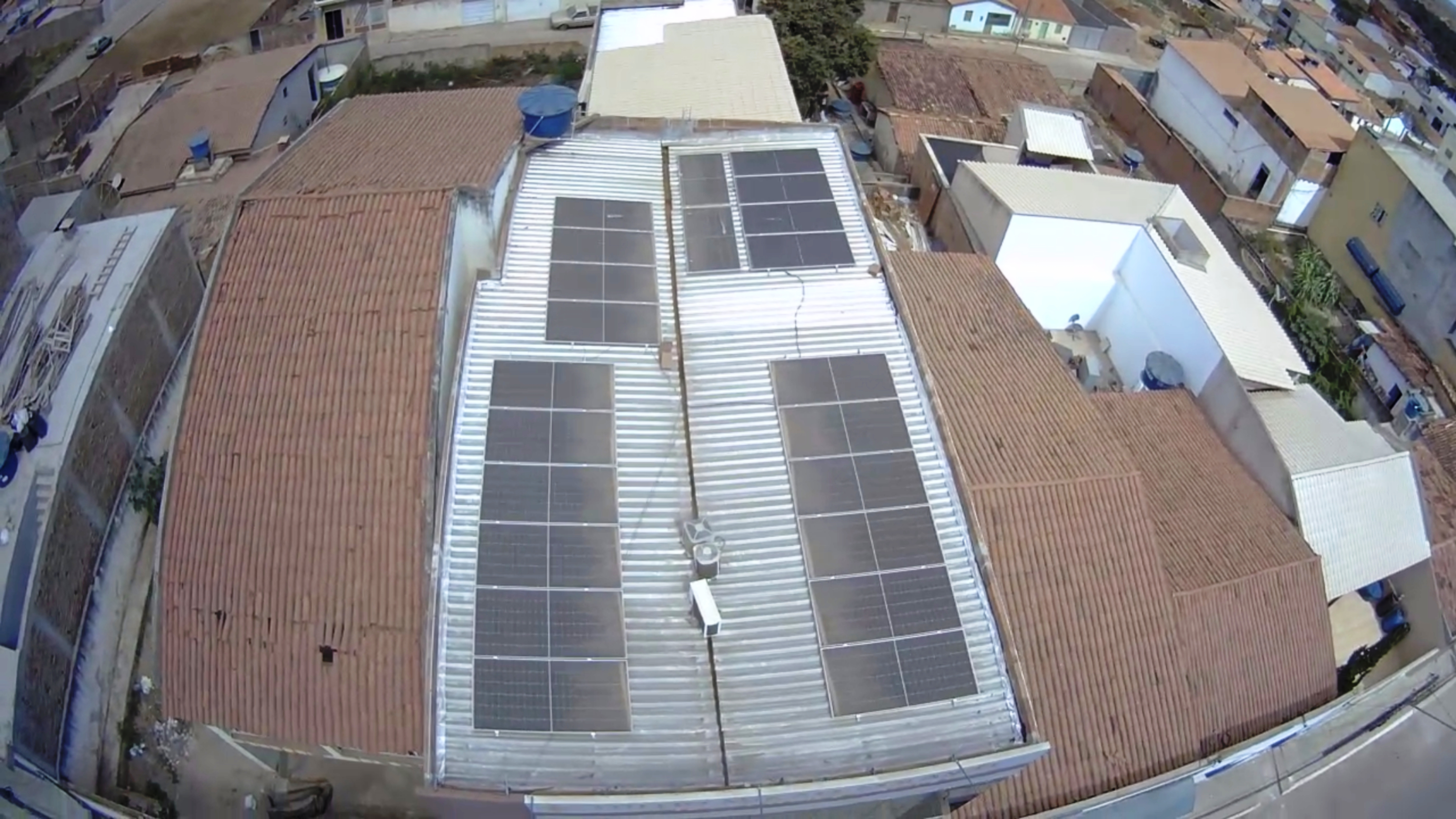 Instalação de energia solar