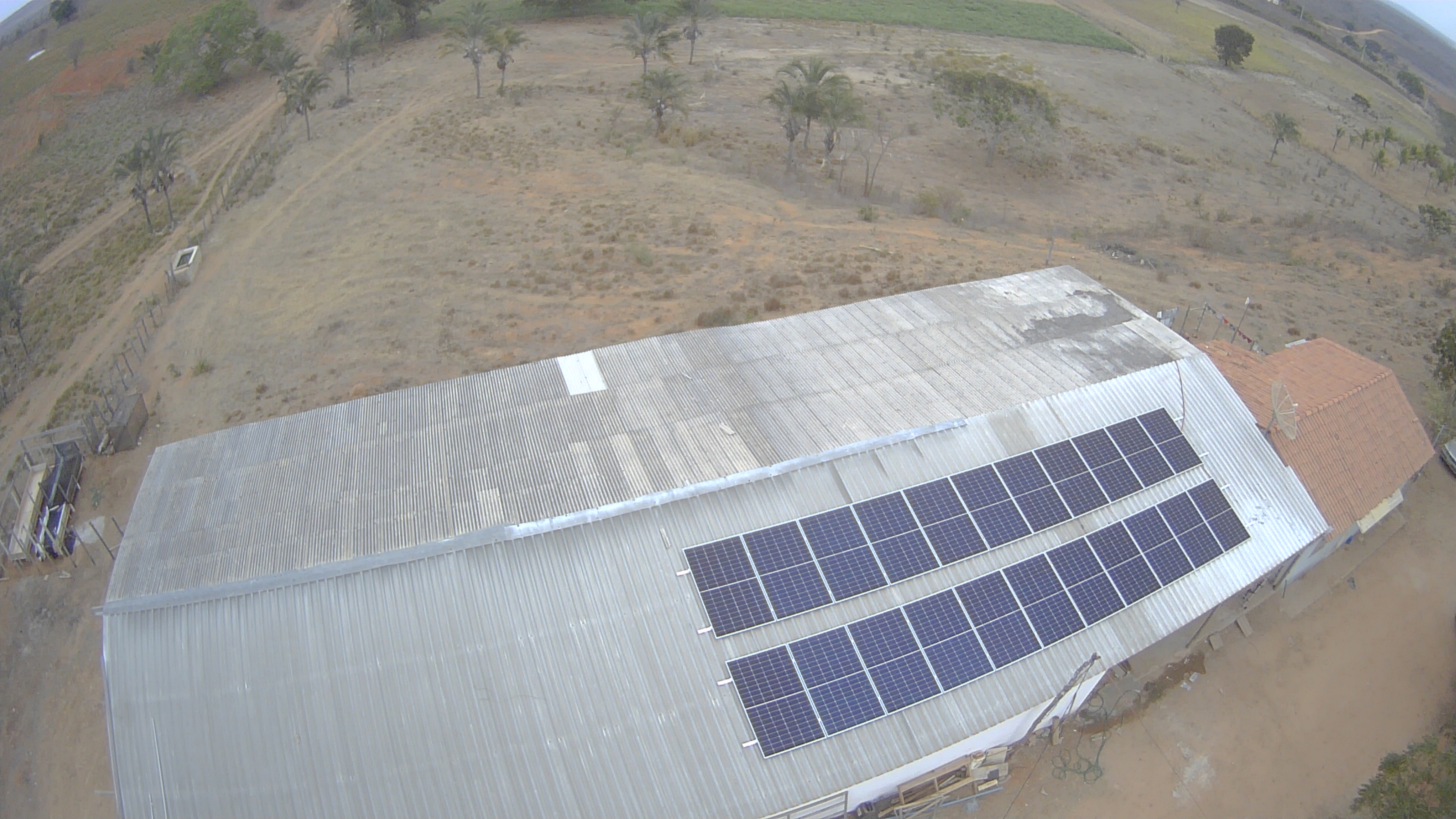 Instalação de energia solar